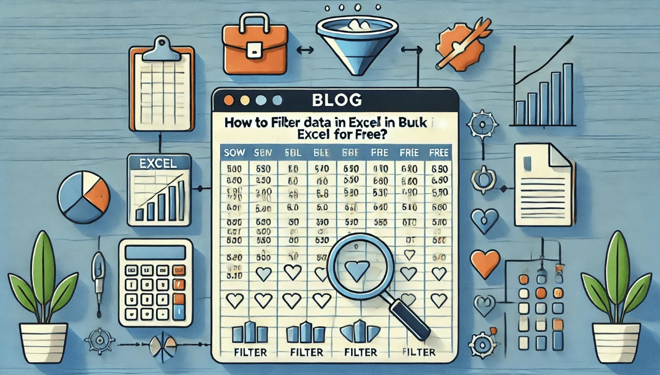 How to FIlter Big Data in Excel in Bulk for Free?