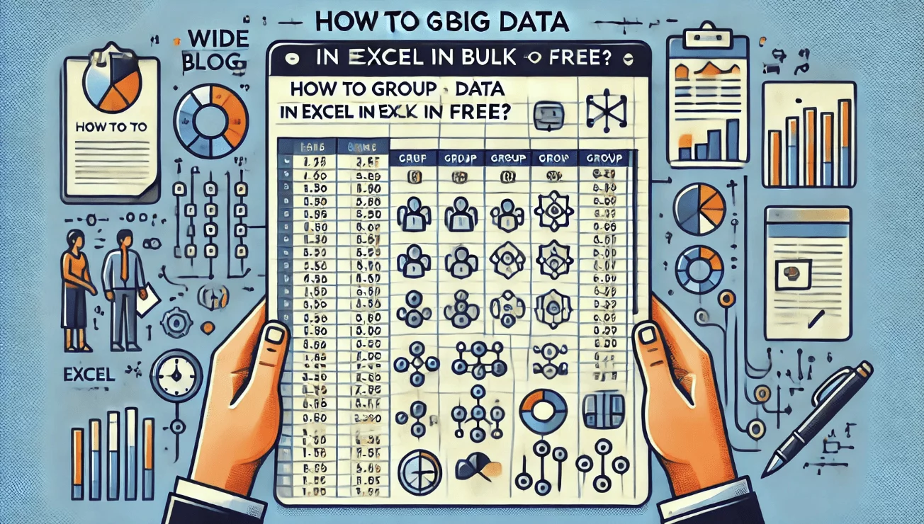 How to Group Big Data in Excel in Bulk for Free?